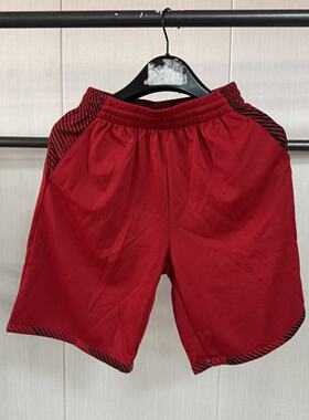 《购买前看详情B品》李宁短裤夏季男童篮球系列运动休闲短裤YATM0