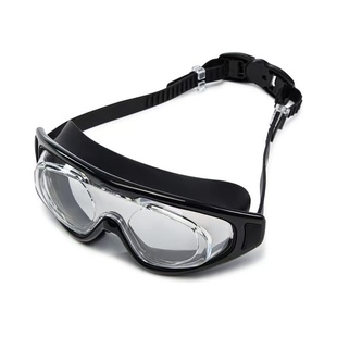 李宁透明男女同款 简约佩戴舒适不勒泳镜ASJU067 时尚