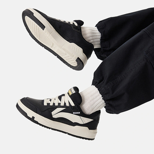 运动鞋 李宁COMMON 舒适软弹经典 男2025春季 AGCU157 80s低帮休闲鞋