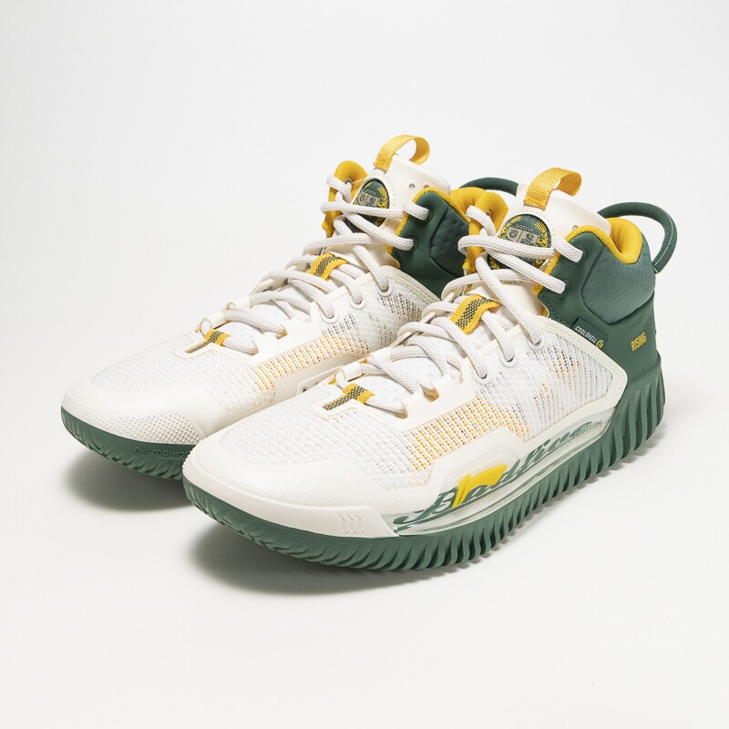 李宁2023新款反伍3代男子中帮耐磨回弹减震专业篮球外场鞋ABFT015