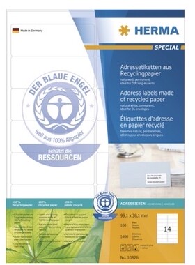 普林泰科（printec） A0021-100 打印标签 管理标签100张 2格包邮