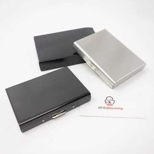 Универсальный картхолдер из нержавеющей стали для водительских прав, кошелек подходит для мужчин и женщин, анти-кража