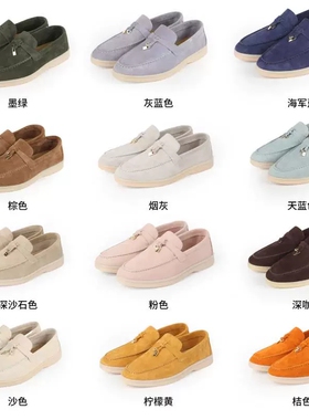 ASK THE MISSUS品牌乐福鞋柔软百搭通勤一脚蹬懒人鞋