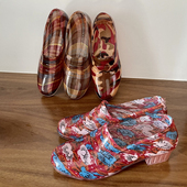 妈妈厨房软胶工作鞋 春秋中跟低帮女士雨鞋 防滑耐磨防水浅口水鞋 女