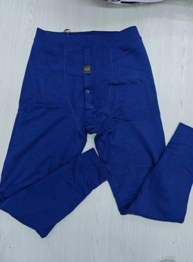 清仓舒尔丹男士冬款加绒加厚保暖裤发热纤维一条过冬87138