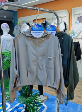 2025寇寇女王女短款连帽防晒衣欧版老钱风防晒薄外套夏新款25240