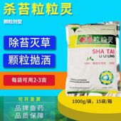 水产养殖鱼药杀苔粒粒灵杀苔除杂草丝状藻金太阳颗粒复合配方鱼药
