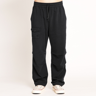 男 型休闲运动裤 实年服工SK208水洗不变形口袋针织卫裤 宽松直筒版