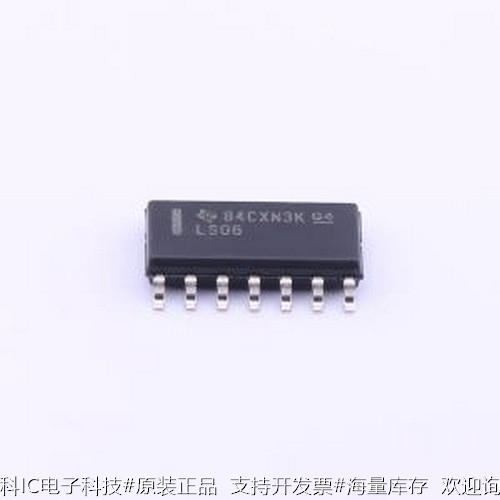 SN74LS06DR反相器 SN74LS06DR SOIC-14原装现货