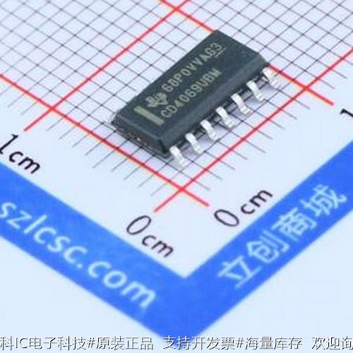 CD4069UBM96反相器六路反相器 SOIC-14原装现货