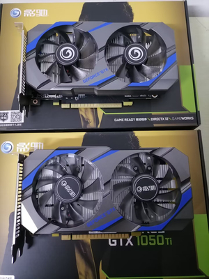 影驰GTX 1050 TI 骁将 4G，二手拆机，充新两年质保。