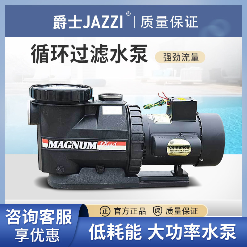 游泳池循环水泵带毛发收集器