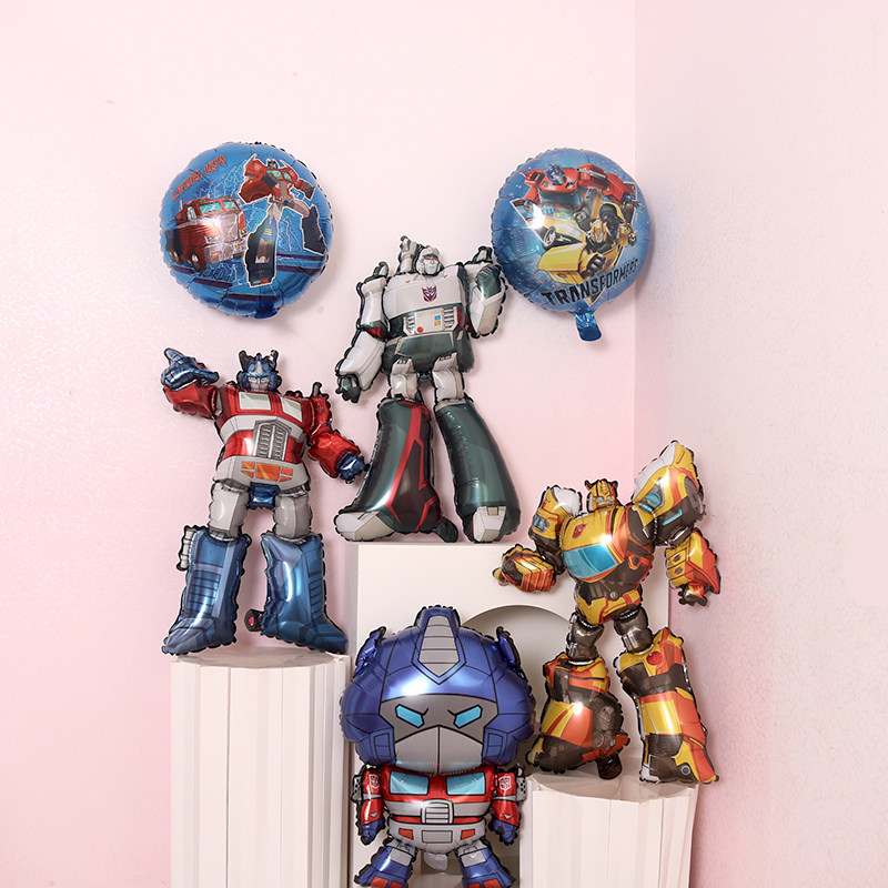 男孩生日派对装饰擎天柱变形金刚气球儿童学校活动场景布置道具品,节庆用品/礼品,气球,淘宝优惠券,粉丝福利购,淘宝优惠卷