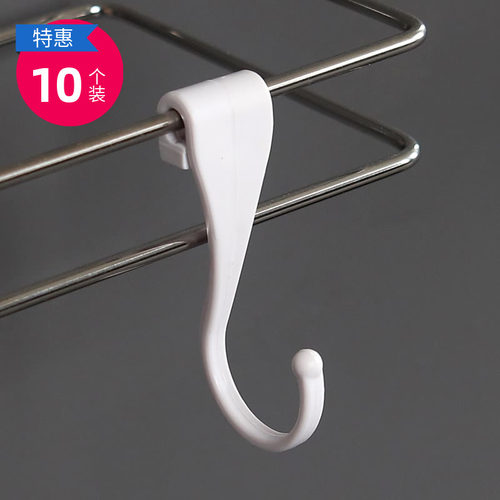塑料带卡扣小挂钩10个装