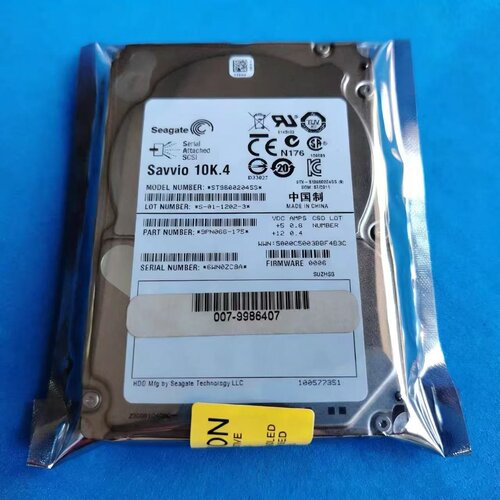 联想浪潮希捷ST9600204SS 600G Savvio 10K.4 2.5 SAS服务器硬盘