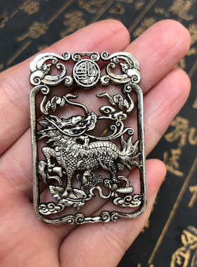 男女款招财项链吊坠送证书