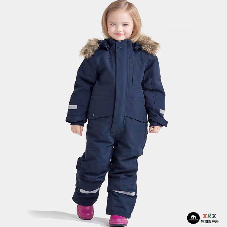儿童滑雪服套装男童女童户外加厚儿童滑雪服