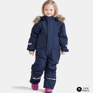 儿童滑雪服套装男童女童户外加厚防水保暖中大童宝宝滑雪衣裤装备