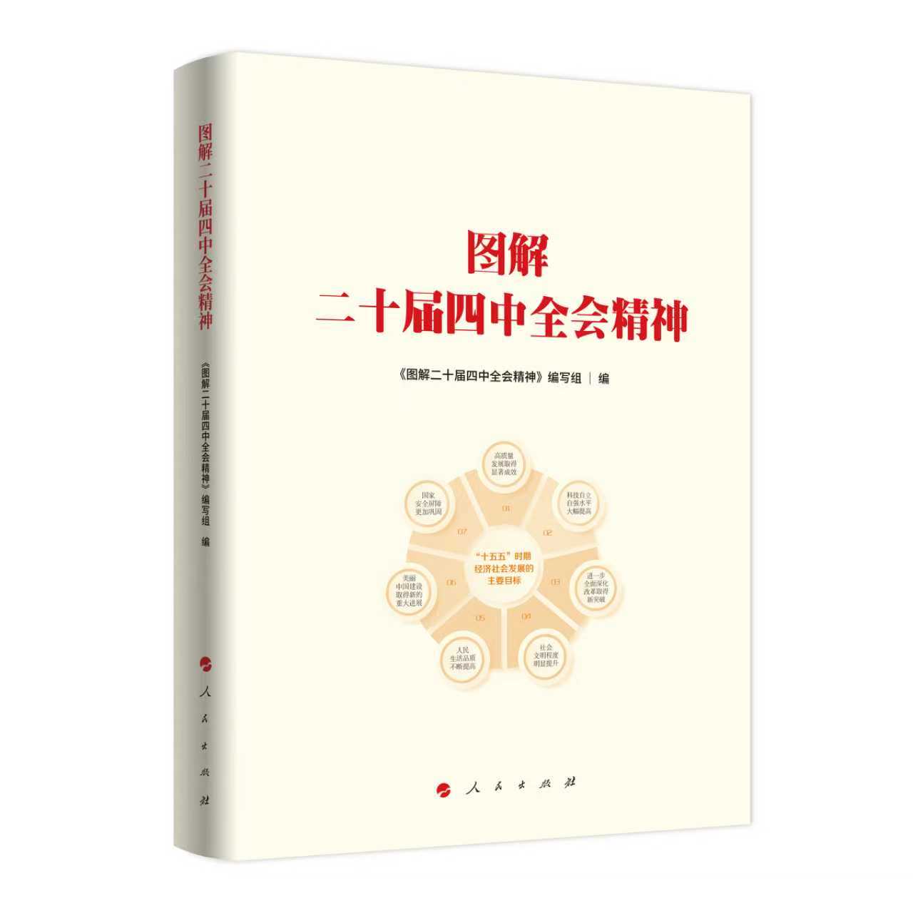 2025新书 图解二十届四中全会精神 深入阐释中共中央关于制定国民经济和社会发展第十五个五年规划的建议 二十届四中全会精神 人民