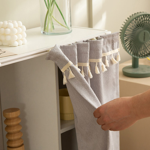 轨道遮挡帘遮挡布滑轨