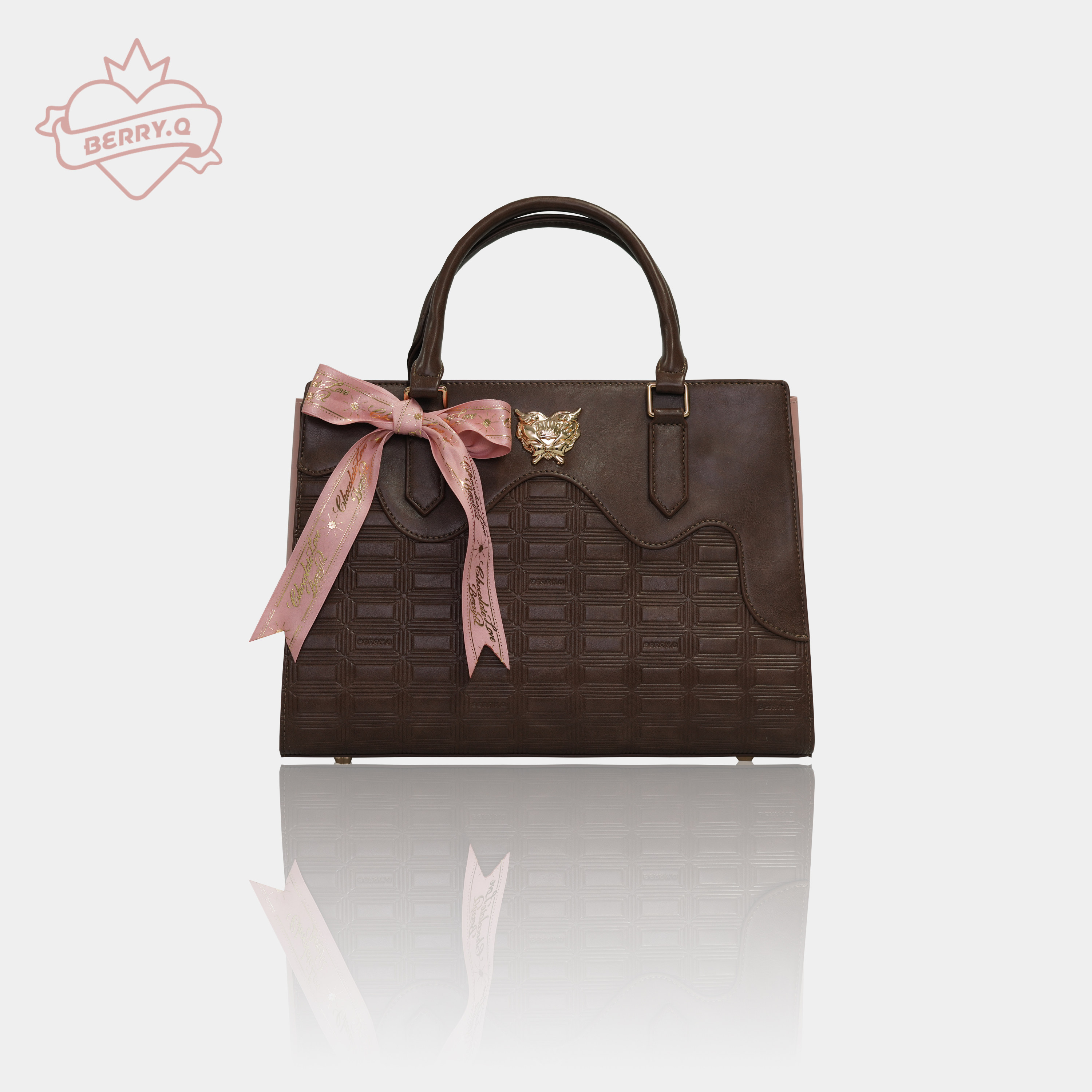 thumbnail for BerryQ Sweet Chocolate Series Commuter Large-capacity lolita chocolate handbag crossbody sweet series