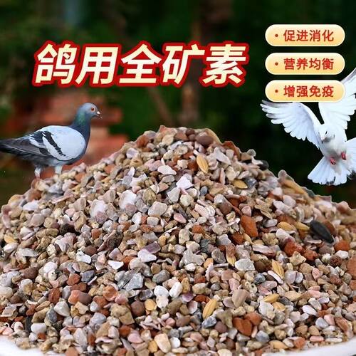 信鸽赛鸽全矿素补钙助消化鸽粮
