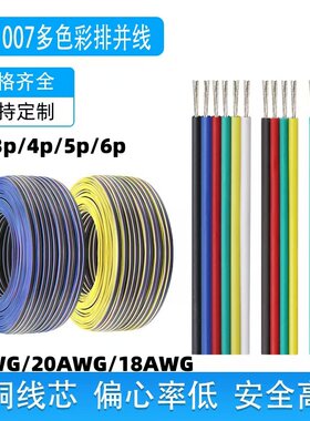 UL1007美标镀锡铜足平方延长线