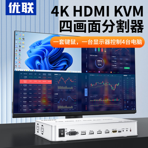 优联HDMI2.0画面分割同步器