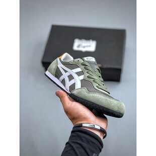 Onitsuka Tiger鬼塚虎SERRANO男女同款复古慢跑鞋 1183B400-304