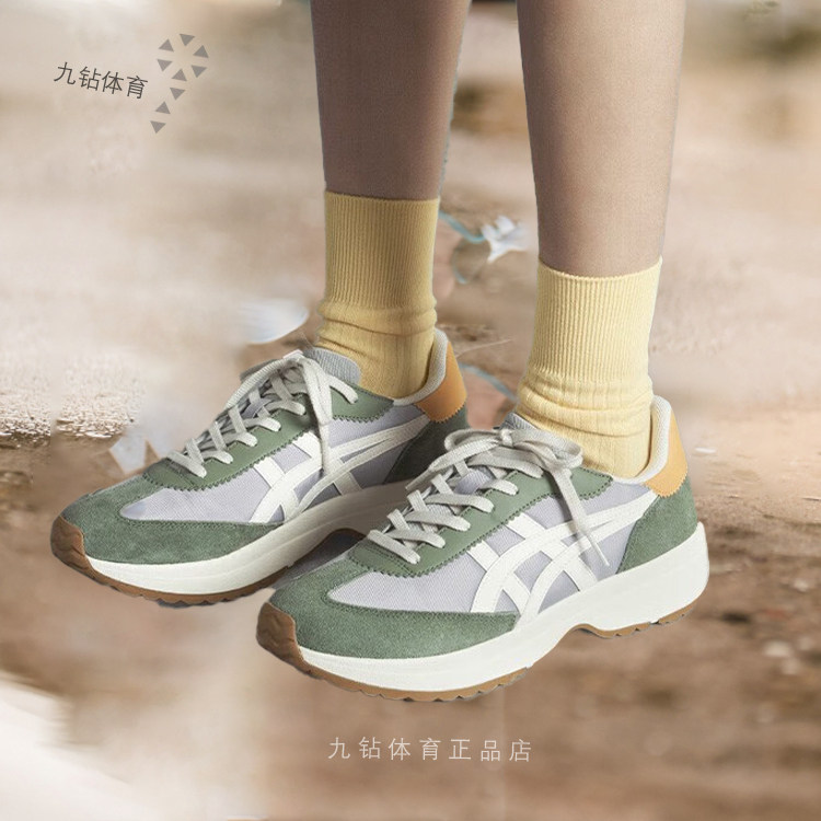 Onitsuka Tiger鬼塚虎TRAIDIO男女厚底运动休闲鞋 1183B966-300