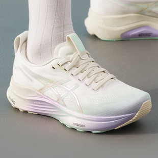 ASICS亚瑟士GEL-KAYANO 32铂金款女子透气耐磨跑步鞋1012B950-100