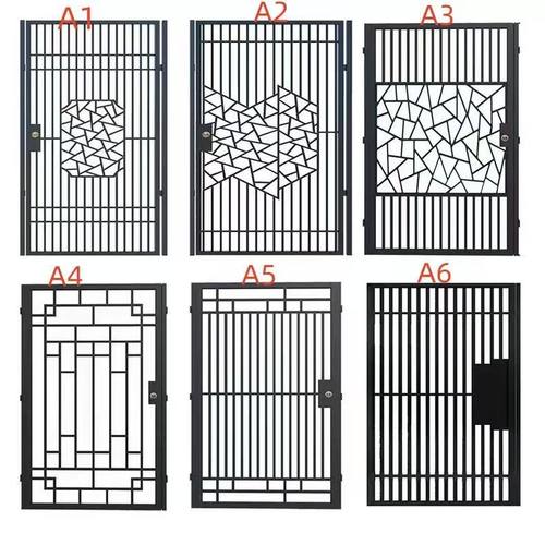 鼎然企业店铁艺大门中式