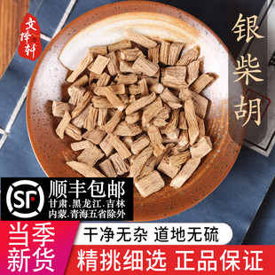 中药材特级野生银柴胡50克正品新货山根子银胡山菜根银胡根牛肚根