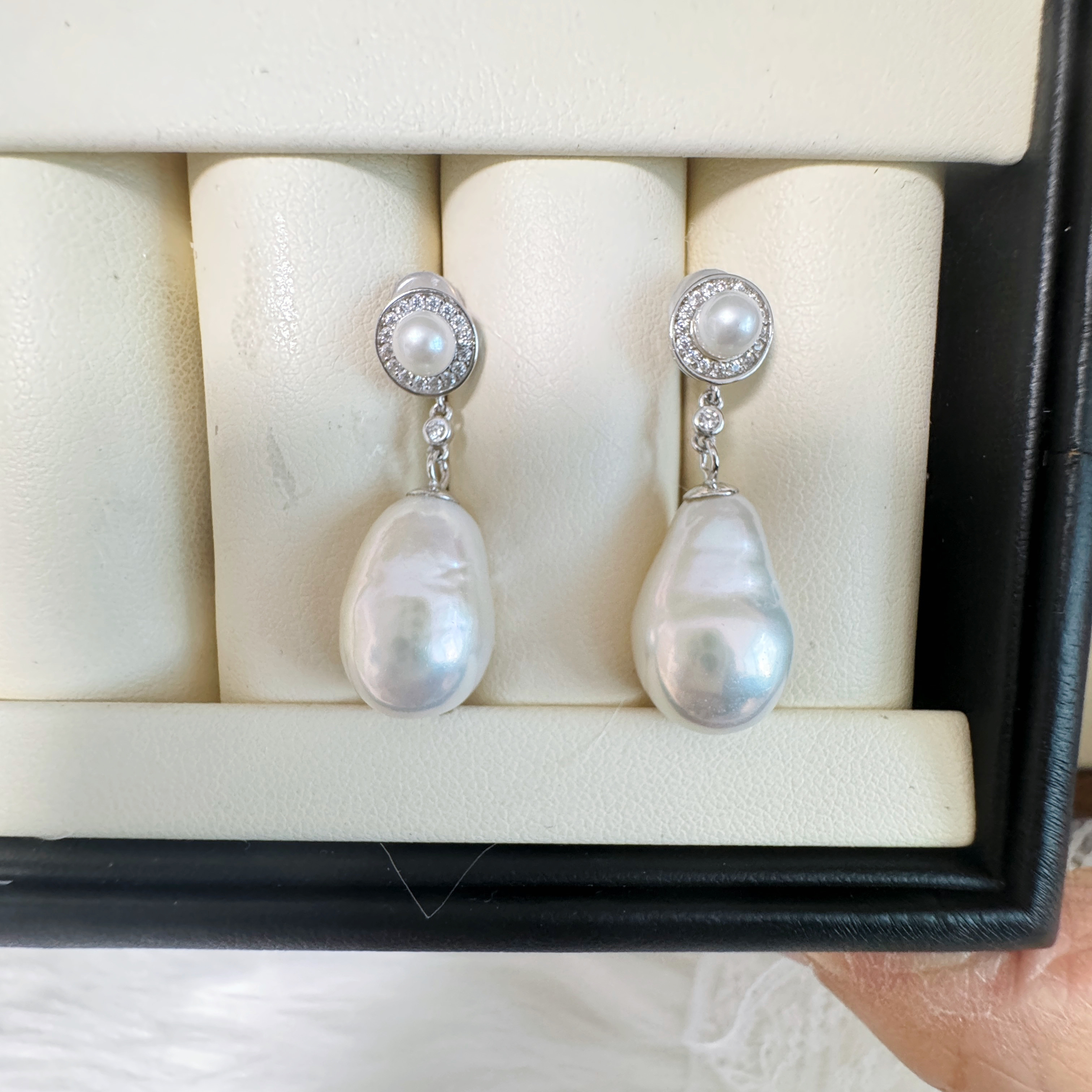 【孤品福利特价款】天然淡水珍珠耳环耳饰品质极光无瑕,珠宝/钻石/翡翠,耳饰,淘宝优惠券,粉丝福利购,淘宝优惠卷