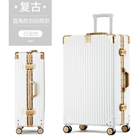 Ретро прямоугольный алюминиевый платинут