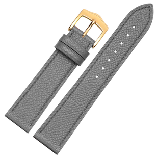 快拆掌纹真皮表带男女士适配肖邦阿玛尼飞亚达卡地亚浪琴手表皮带