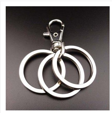 简约大方钥匙扣 钥匙挂件钥匙环不锈钢钥匙挂件创意钥匙圈