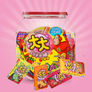 大大泡泡糖桶装什锦味口香糖约150片童年怀旧网红零食儿童