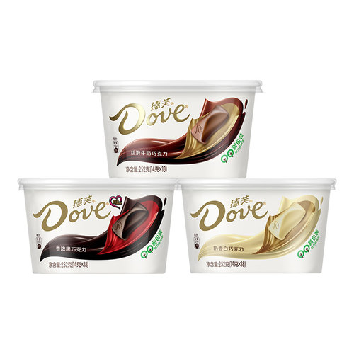 碗装巧克力Dove/德芙经典碗装