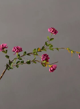 高档小雏菊仿真花田园风菊花餐厅会所装饰花艺 北欧花束插花假花