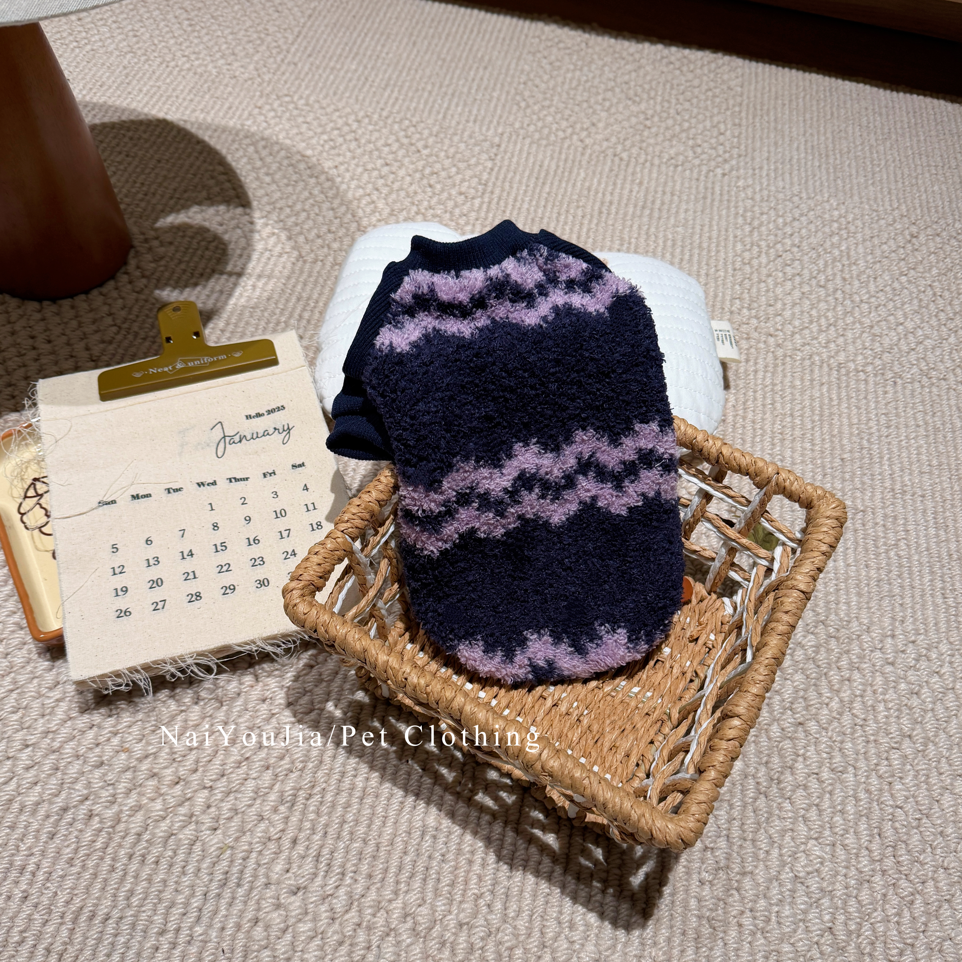 德文猫衣服秋冬新款加绒保暖卫衣