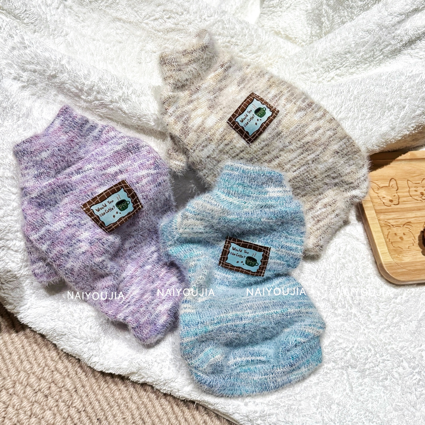 德文小猫衣服秋冬新款保暖家居服