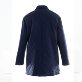 MIANF22 白领上青棉纤绗缝方领长袖 一手长棉服上衣 650