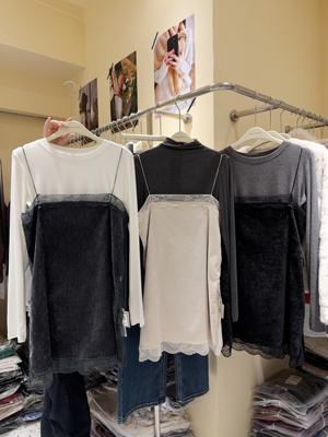 韩版气质蕾丝拼接金丝绒吊带连衣裙女直筒裙叠穿内搭裙子短款上衣