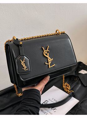 链条单肩女包网红斜挎包小方包