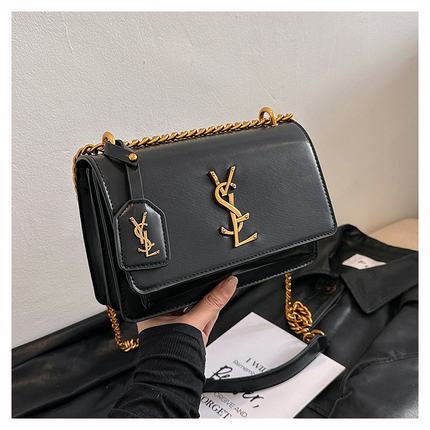 高级感腋下包包女2025新款今年流行链条单肩女包网红斜挎包小方包