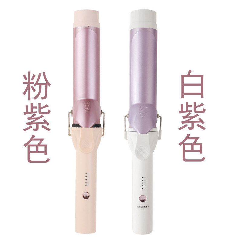 大波浪卷发棒40MM可调温大卷电卷发器美发工具卷棒不伤发持久定型