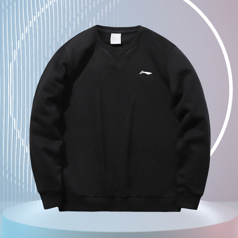 李宁正品男新款运动时尚套头圆领长袖针织休闲上衣AWDPD19,运动服/休闲服装,运动卫衣/套头衫,淘宝优惠券,粉丝福利购,淘宝优惠卷