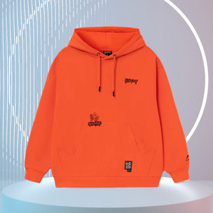 新品李宁反伍BADFIVE长安少年男子秋冬套头连帽卫衣AWDRF91