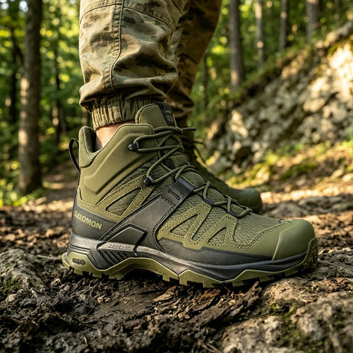 Salomon军版战术靴户外越野跑鞋